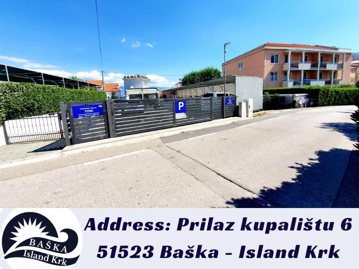 Apartments Toni Башка Экстерьер фото